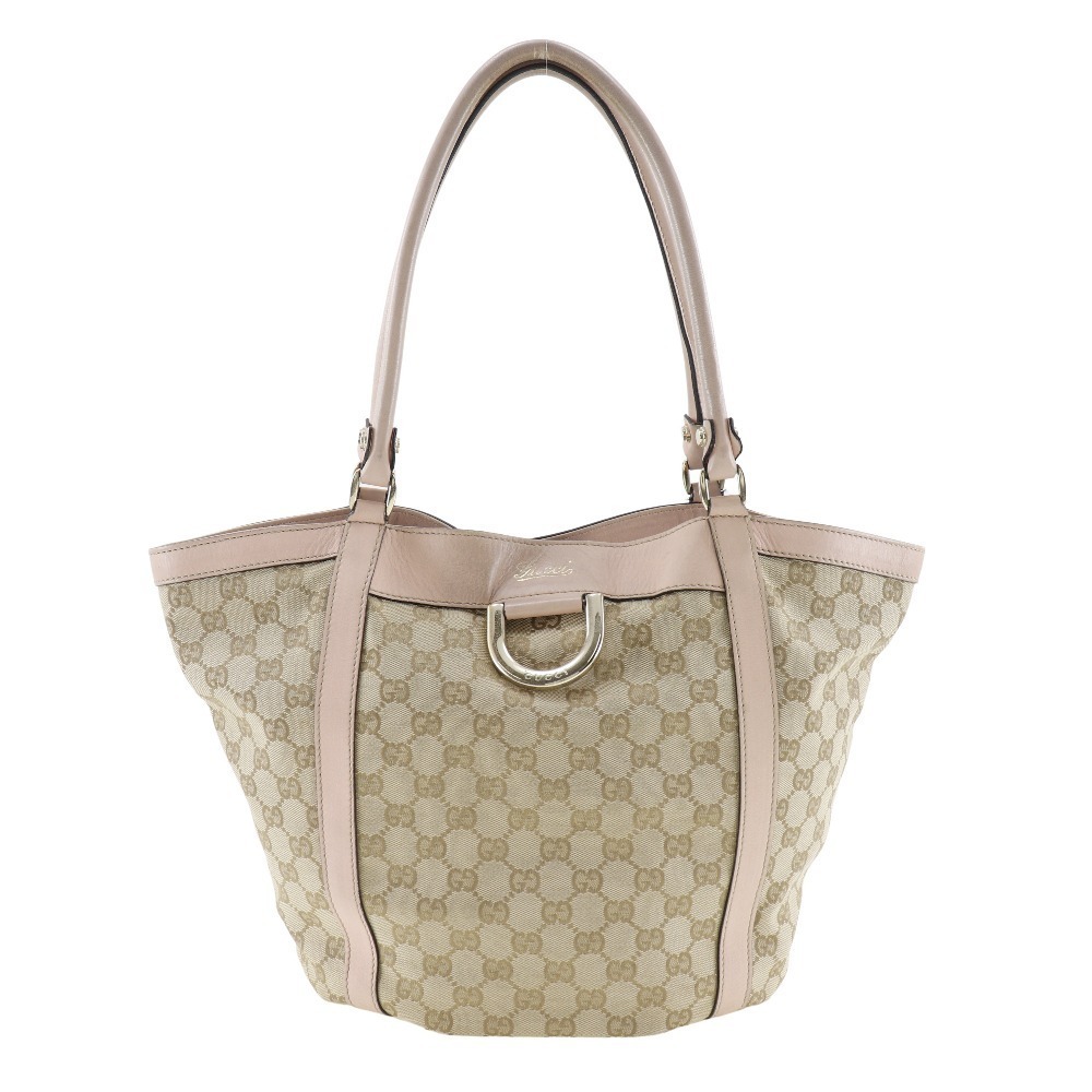 GUCCI handbag GG canvas handbag magnet type ladies